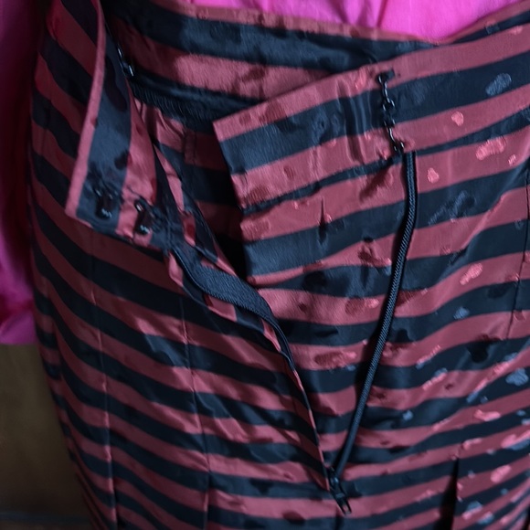 Vintage Jaeger Pleated Maxi Skort Culottes 8 - Picture 8 of 14